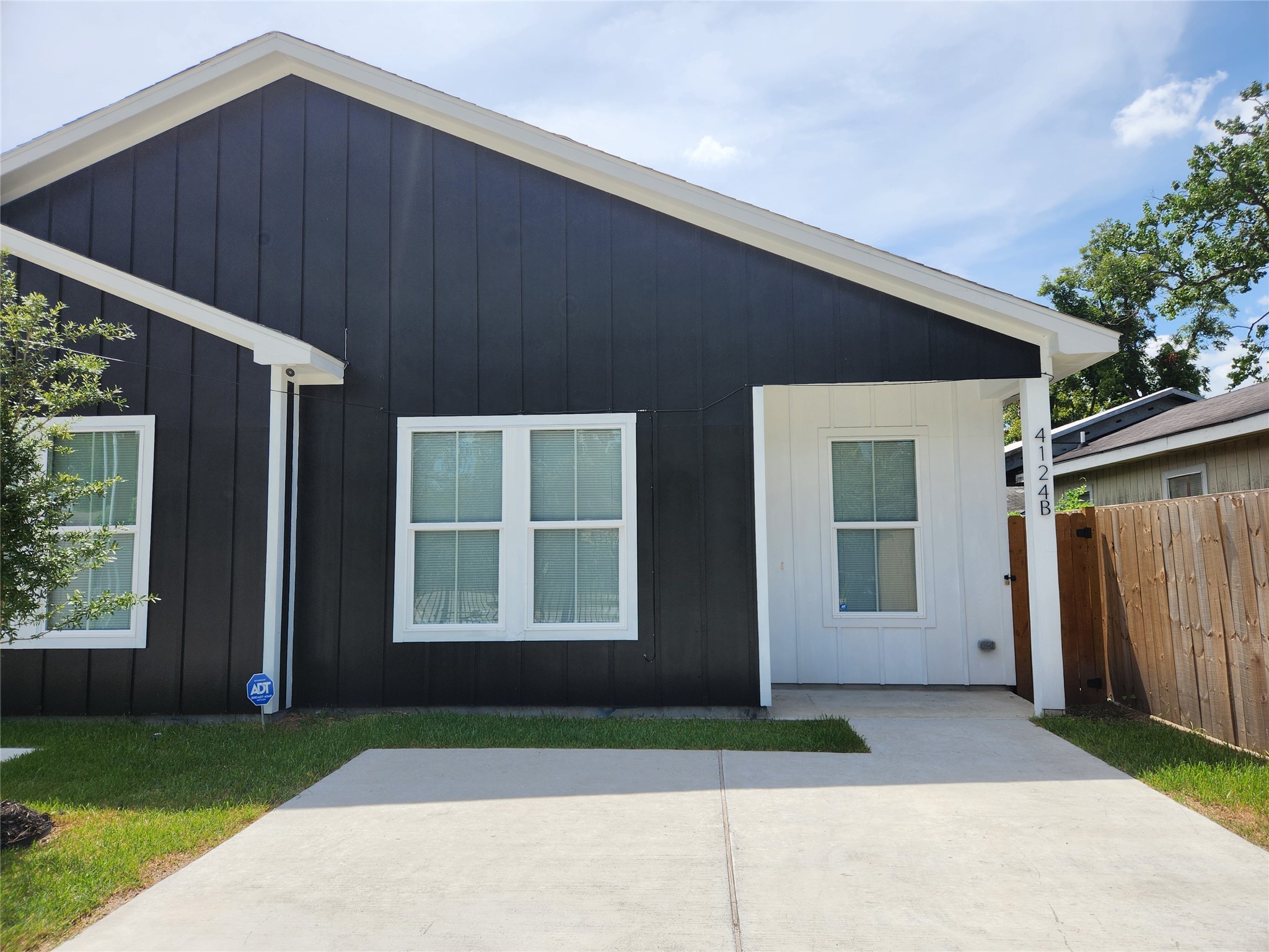 4124 Vaughn Street, Unit B Houston, TX 77016 - Photo 2 of 19 a view of a house with a yard