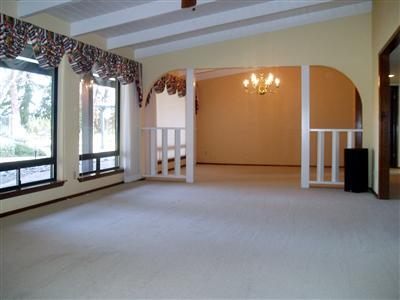 10580 Millerton Road Clovis, CA 93619 - Photo 20 of 45 Large View of Formal Living and Dinning Areas without Furnishings.