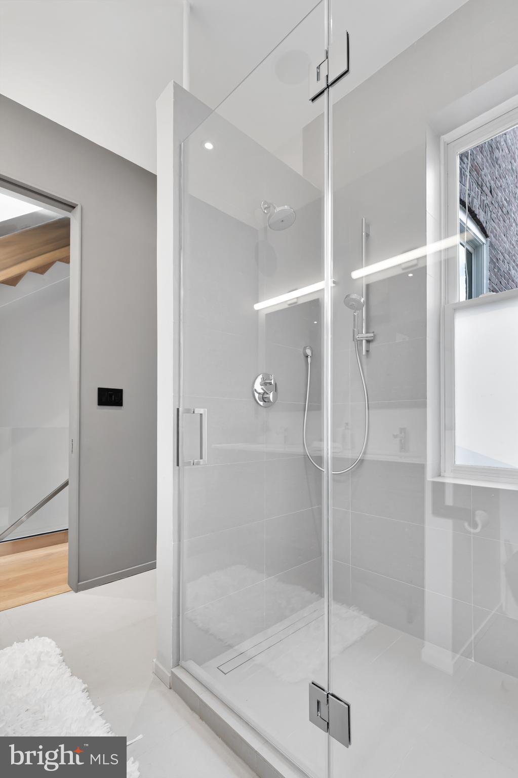 1215 Harvard Street Northwest Washington, DC 20009 - Photo 22 of 54 Second Floor Walk in Shower