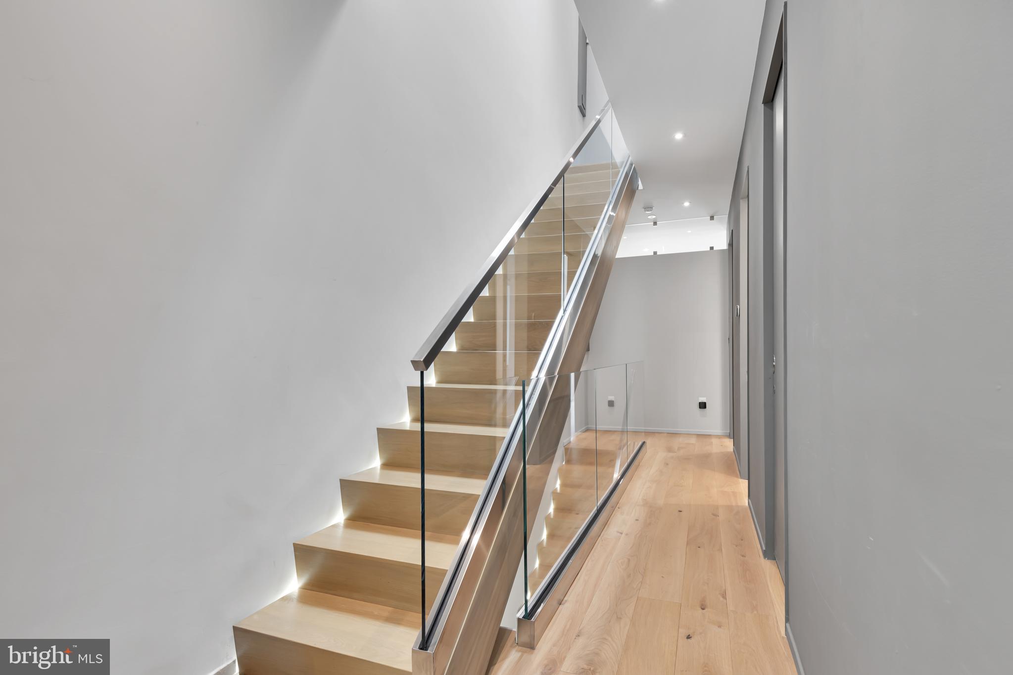 1215 Harvard Street Northwest Washington, DC 20009 - Photo 26 of 54 Gorgeous Stairwell to Third Floor
