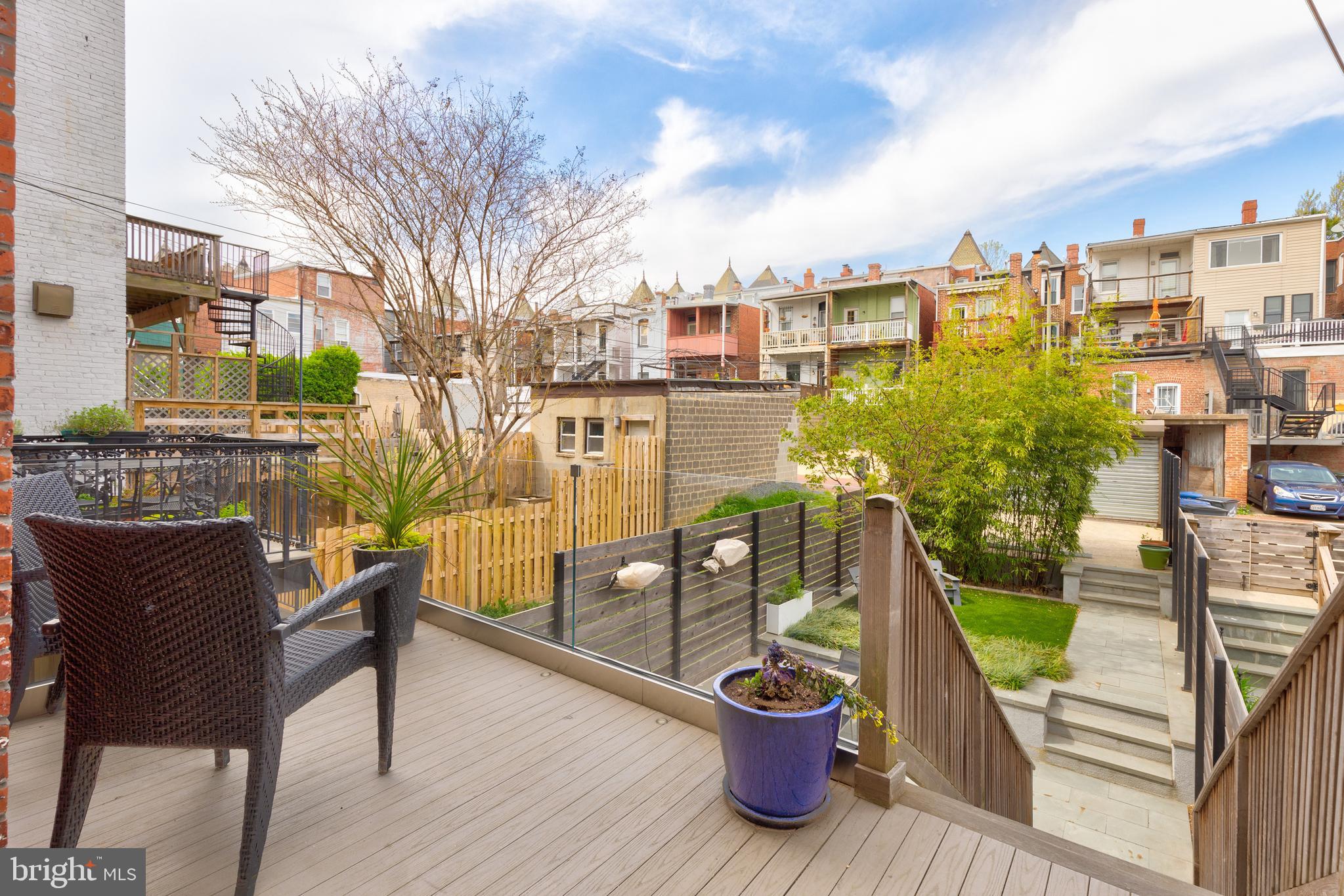 1215 Harvard Street Northwest Washington, DC 20009 - Photo 36 of 54 Back Deck