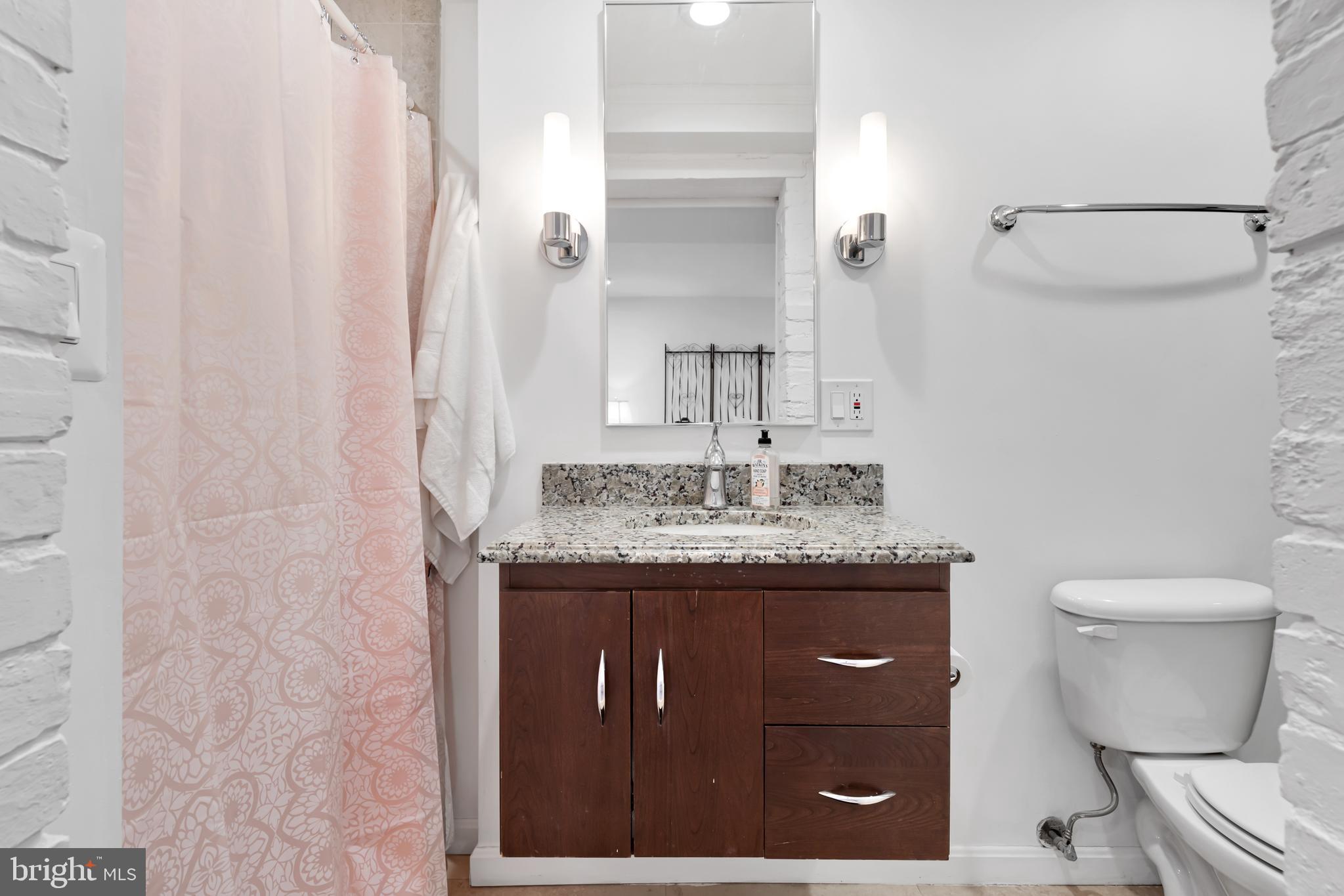 1215 Harvard Street Northwest Washington, DC 20009 - Photo 51 of 54 Lower Level Ensuite Bathroom