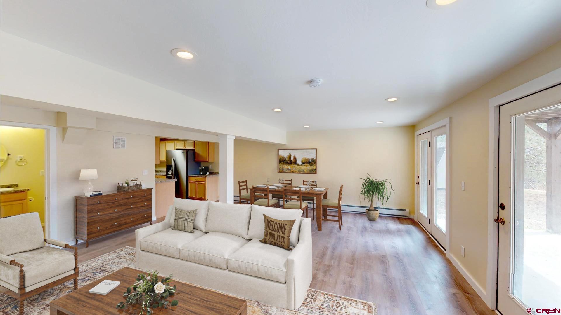356 County Road 201 Durango, CO 81301 - Photo 2 of 35 a living room with furniture and wooden floor