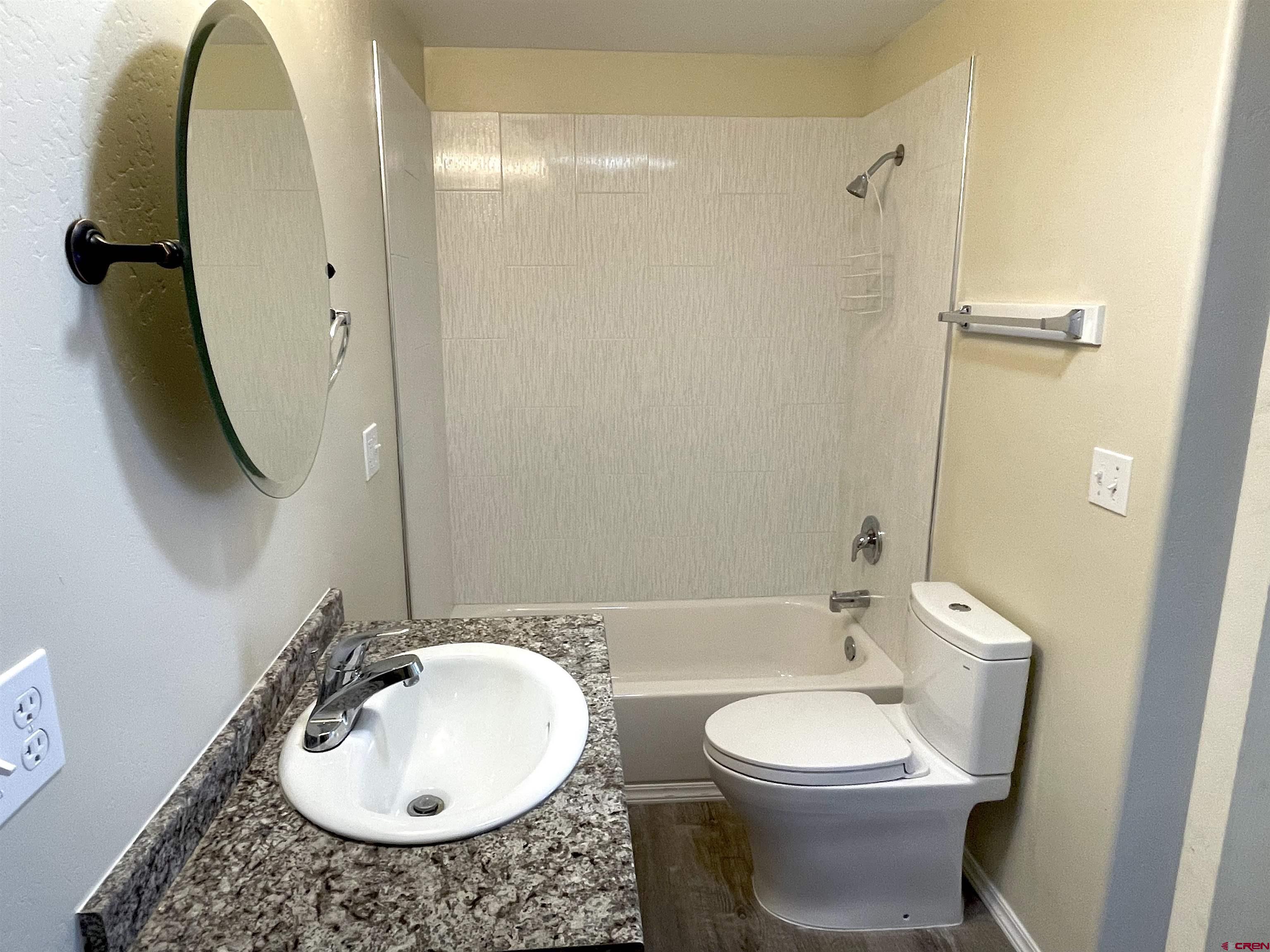 356 County Road 201 Durango, CO 81301 - Photo 3 of 35 a bathroom with a sink toilet and shower