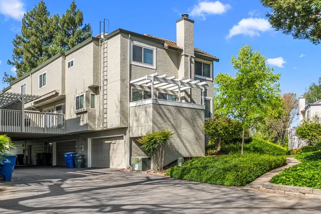 a view of a golf course with a swimming pool