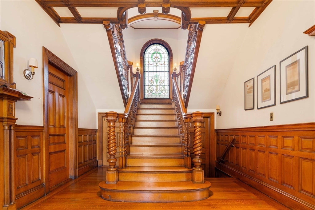 61 Centre Street Brookline, MA 02446 - Photo 8 of 31 a view of entryway with a front door