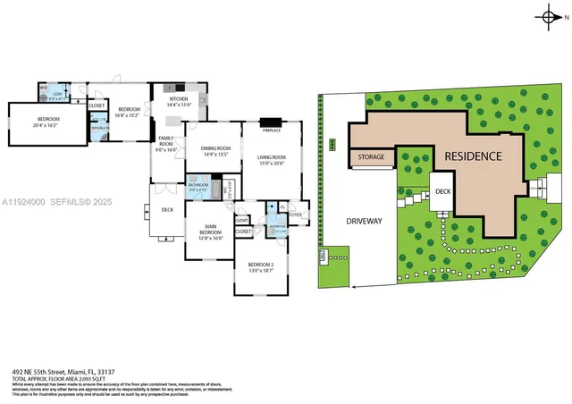 $1,900,000 | 492 Northeast 55th Street, Miami, FL 33137