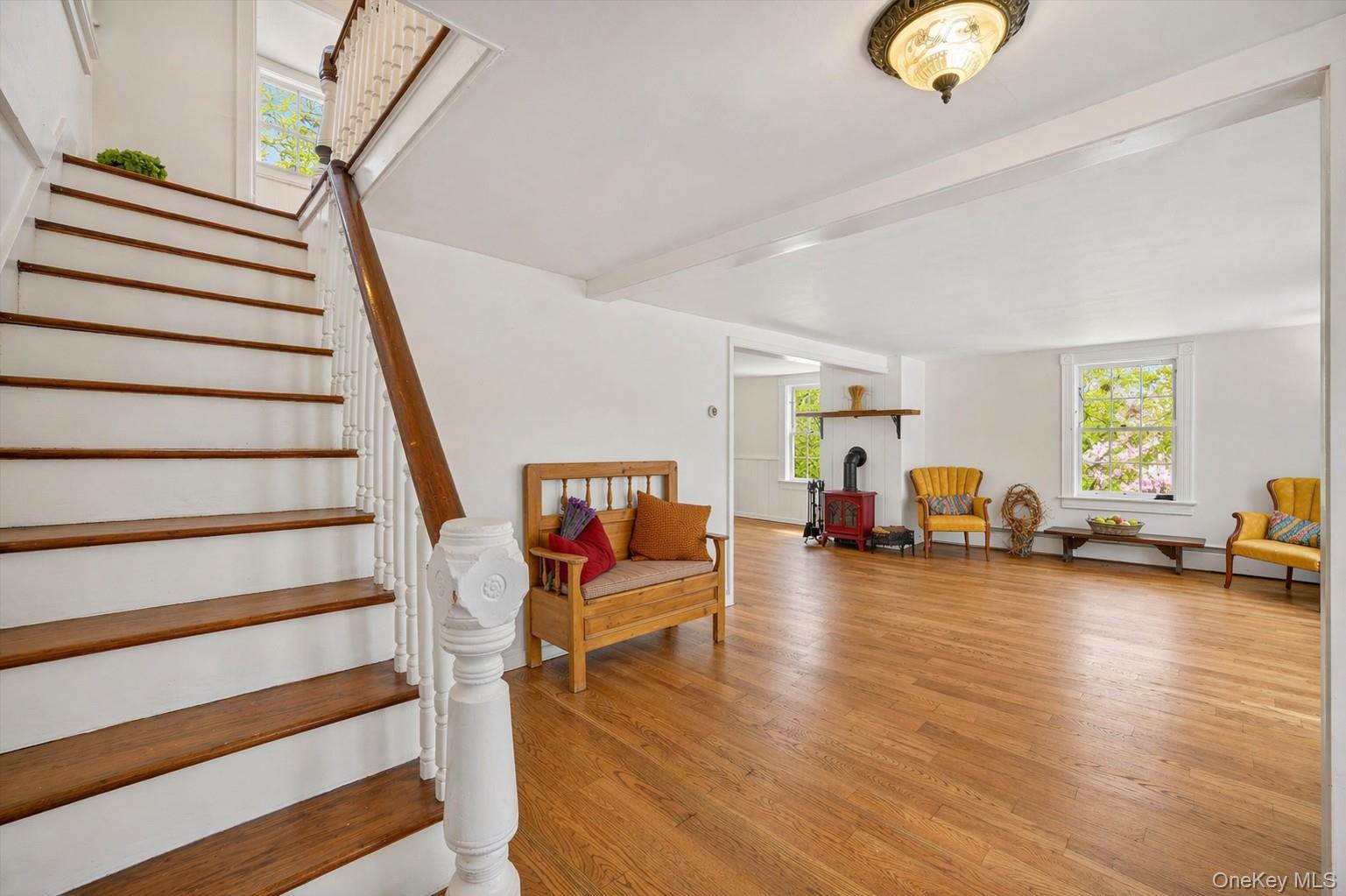 1835 Jacob Road Cortlandt Manor, NY 10567 - Photo 3 of 27 a view of a living room and hardwood floor