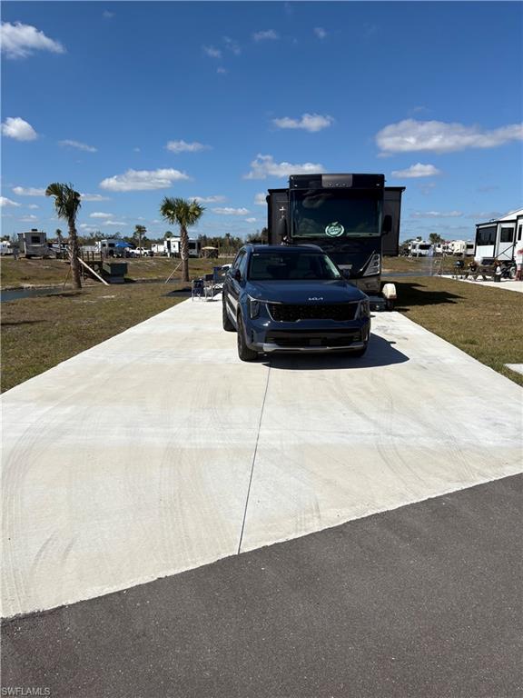 a view of outdoor space with a patio