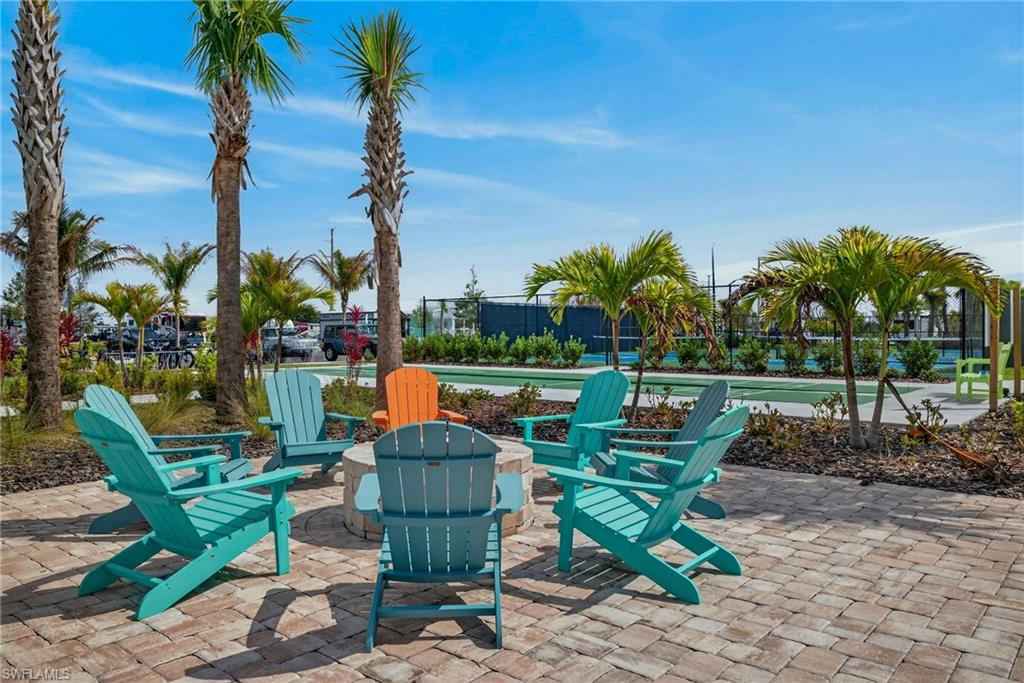 327 Sovereign Street Punta Gorda, FL 33982 - Photo 18 of 25 a view of yard from outdoor seating