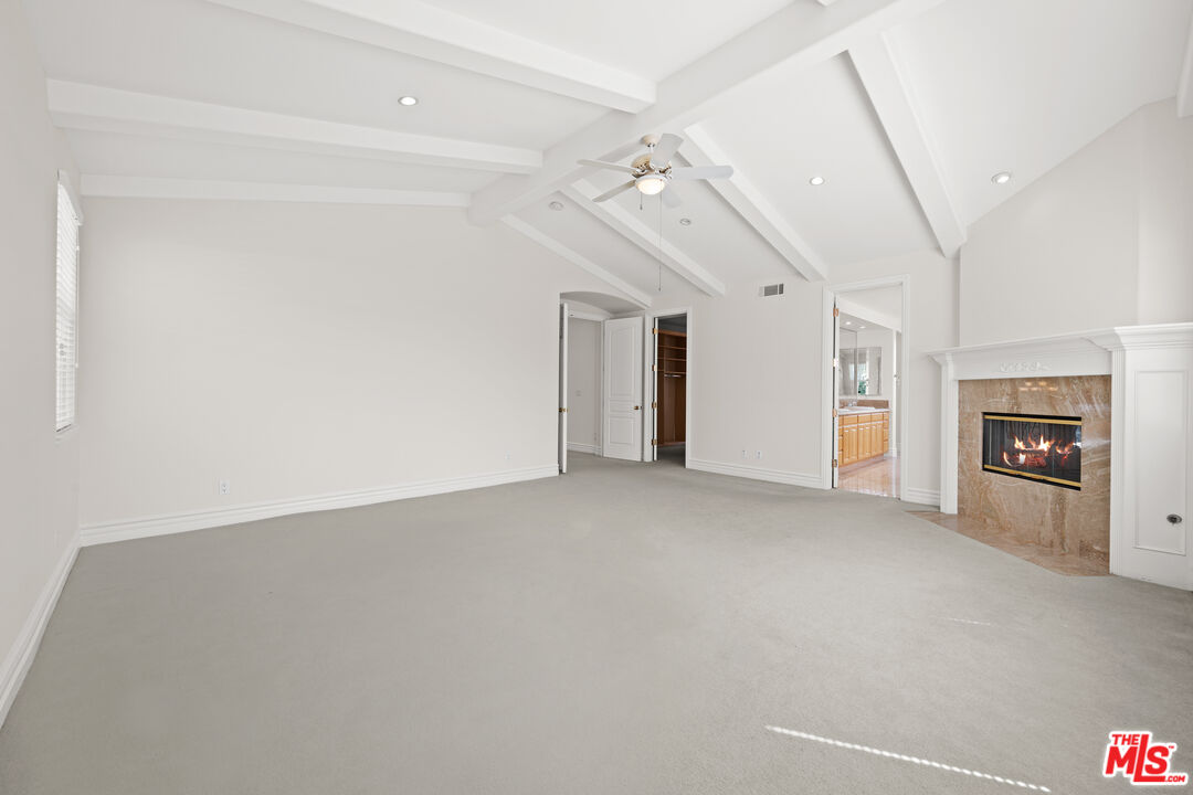 1756 Ruhland Avenue Manhattan Beach, CA 90266 - Photo 43 of 75 an empty room with windows and fireplace