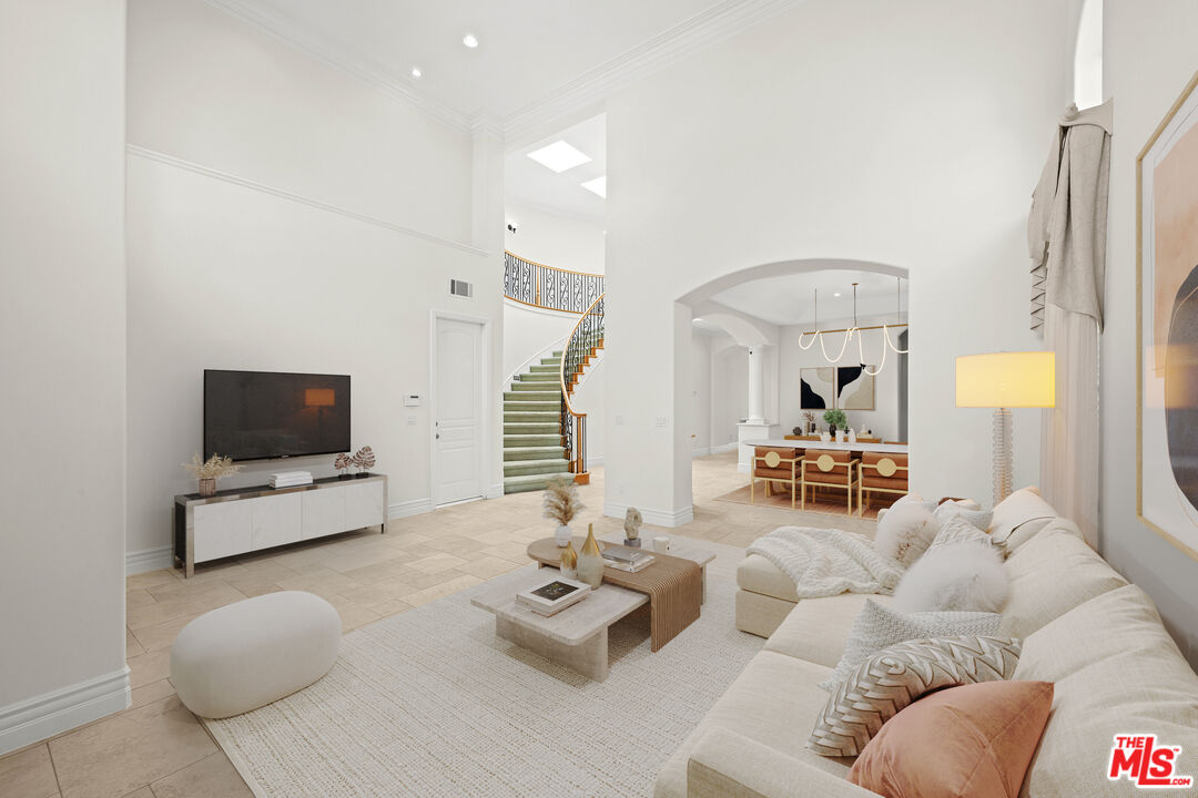 1756 Ruhland Avenue Manhattan Beach, CA 90266 - Photo 7 of 75 a living room with furniture and a flat screen tv