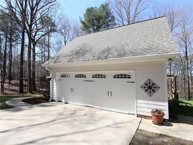 5504 Fallen Leaf Court Raleigh, NC 27606 - Photo 23 of 25 Oversized 2-car garage with storage closet