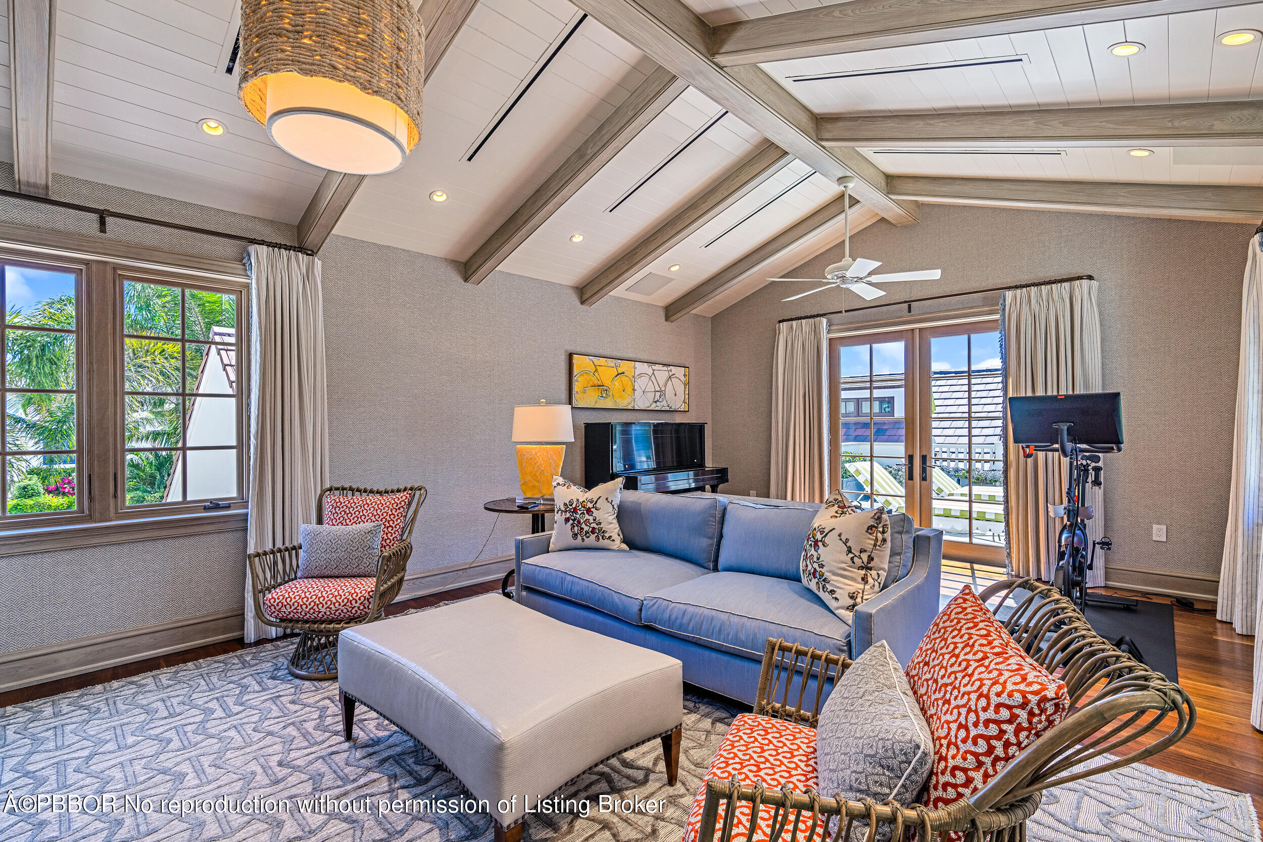 300 Indian Road Palm Beach, FL 33480 - Photo 35 of 42 a living room with furniture and floor to ceiling windows