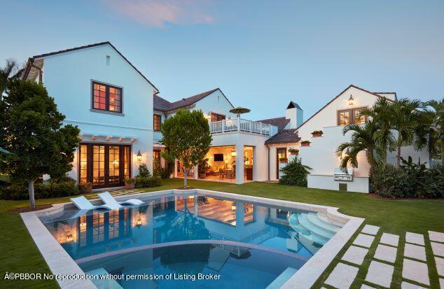 300 Indian Road Palm Beach, FL 33480 - Photo 37 of 42 a front view of house with yard and swimming pool
