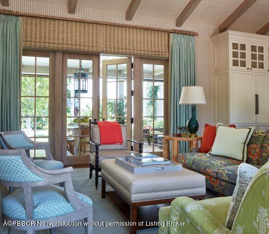 300 Indian Road Palm Beach, FL 33480 - Photo 5 of 42 a living room with furniture and a large window