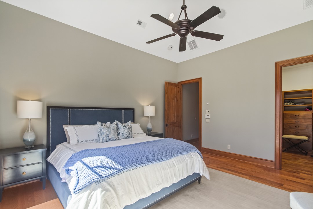 206 Feather Bell Lane Sunset, SC 29685 - Photo 19 of 50 This inviting bedroom provides a tranquil retreat for rest and rejuvenation.