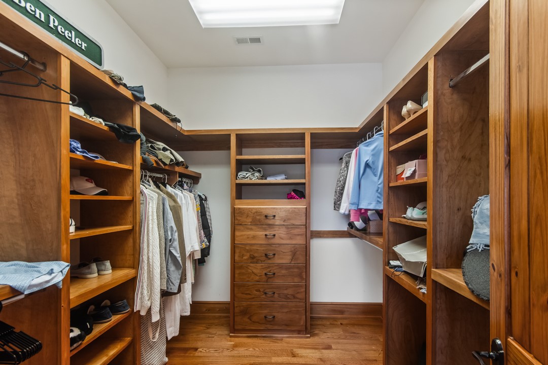206 Feather Bell Lane Sunset, SC 29685 - Photo 23 of 50 This custom-designed closet offers abundant storage and seamless organization for your wardrobe.