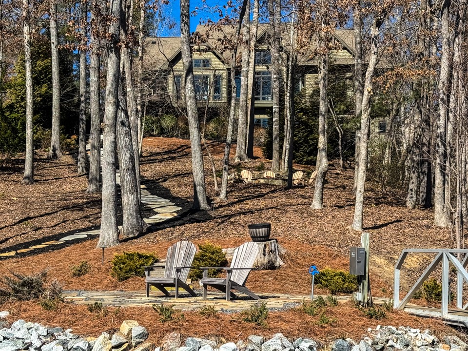 206 Feather Bell Lane Sunset, SC 29685 - Photo 44 of 50 This secluded residence offers ample outdoor leisure space within a natural wooded setting.