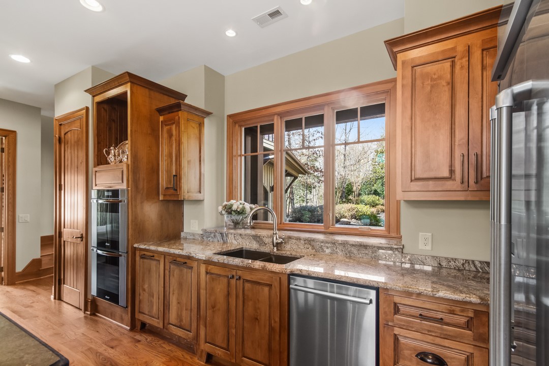 206 Feather Bell Lane Sunset, SC 29685 - Photo 9 of 50 The kitchen offers a practical layout and ample cabinetry, perfect for any culinary endeavor.