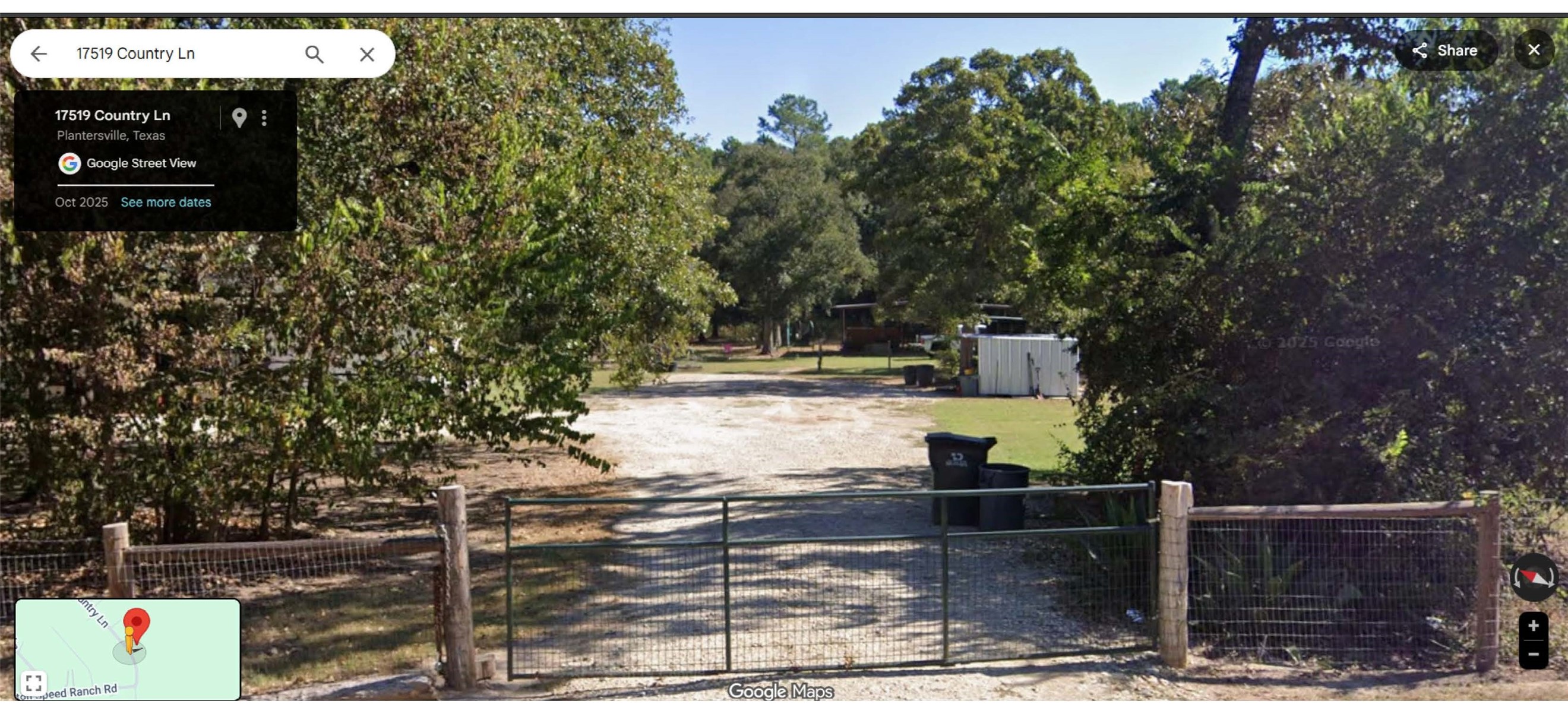 17519 Country Lane Waller, TX 77484 - Photo 15 of 18 Gate Entrance