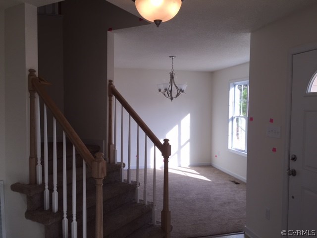 5044 Parrish Branch Road Midlothian, VA 23112 - Photo 2 of 5 Open 2 Story Foyer with view to Dining Room