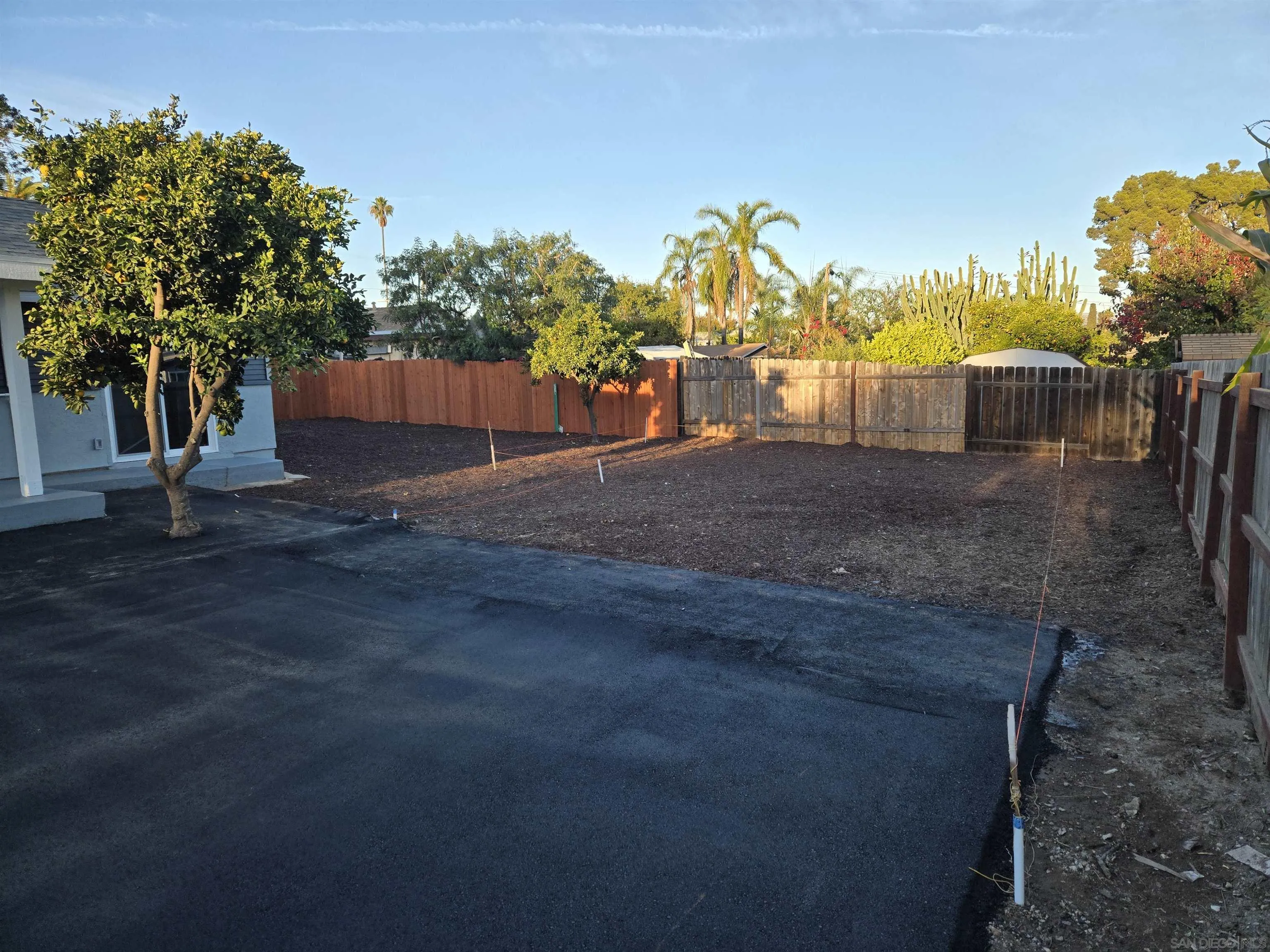 940 South Upas Street Escondido, CA 92025 - Photo 52 of 55 a small garden covered with tall trees