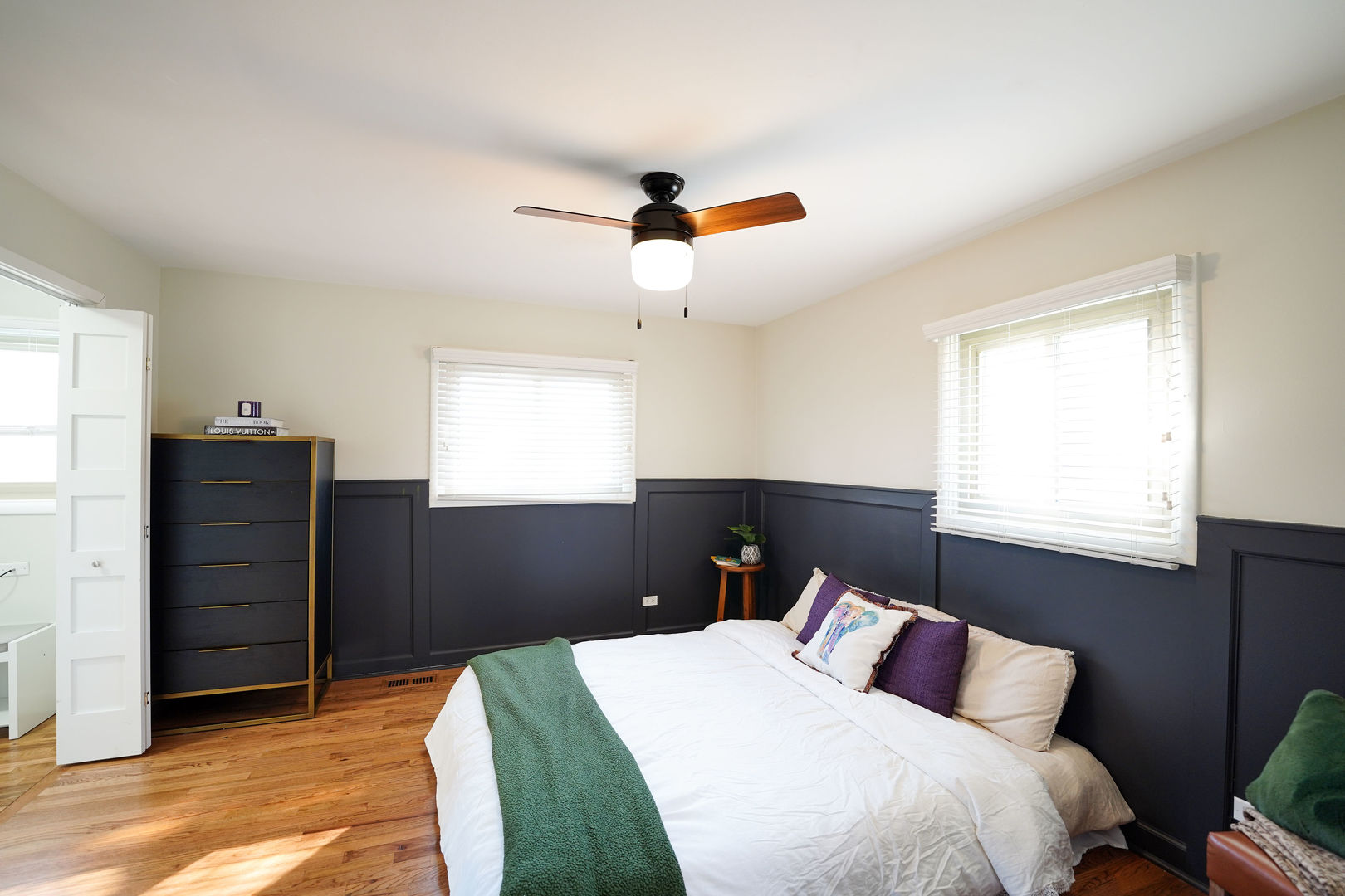 21W272 Coronet Road Lombard, IL 60148 - Photo 21 of 31 a bedroom with a bed and a dresser