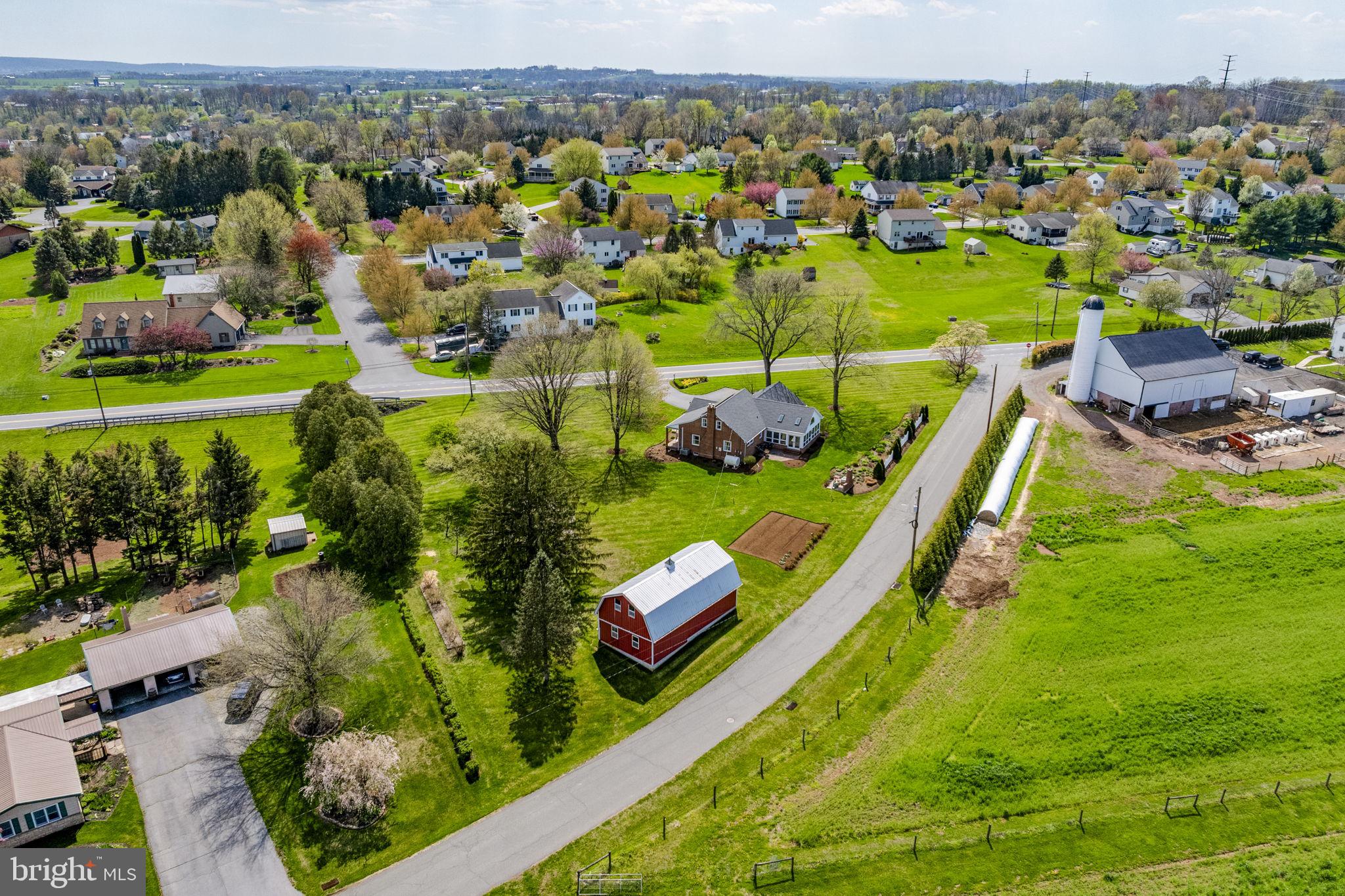 218 Lauschtown Road Denver, PA 17517 - Photo 6 of 78 an aerial view of a houses with a yard