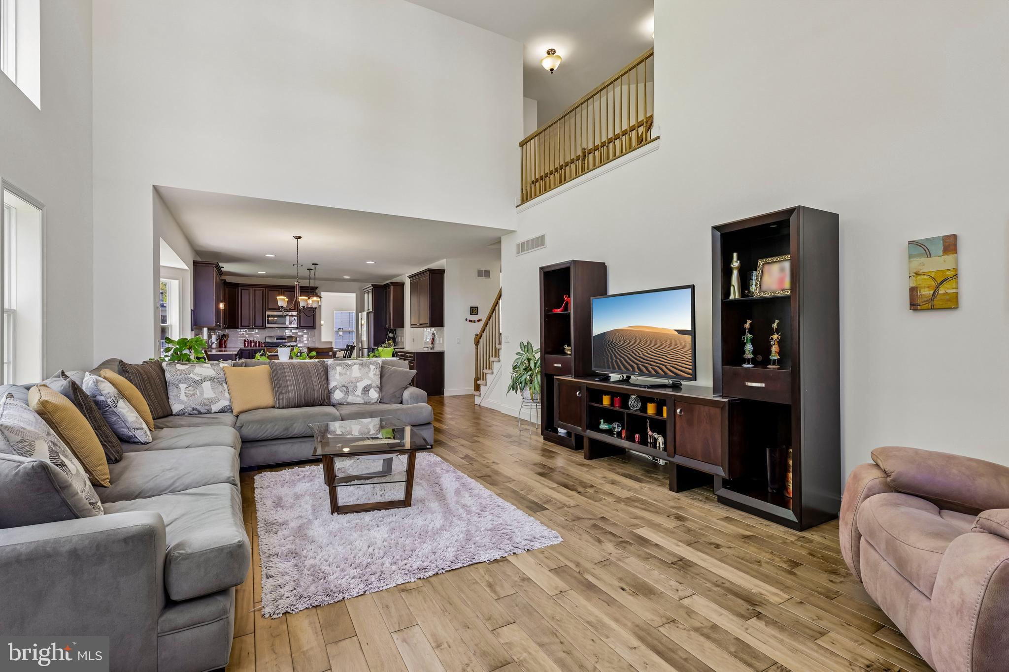 41 Emerald Road Robbinsville, NJ 08691 - Photo 20 of 69 a living room with furniture and a flat screen tv