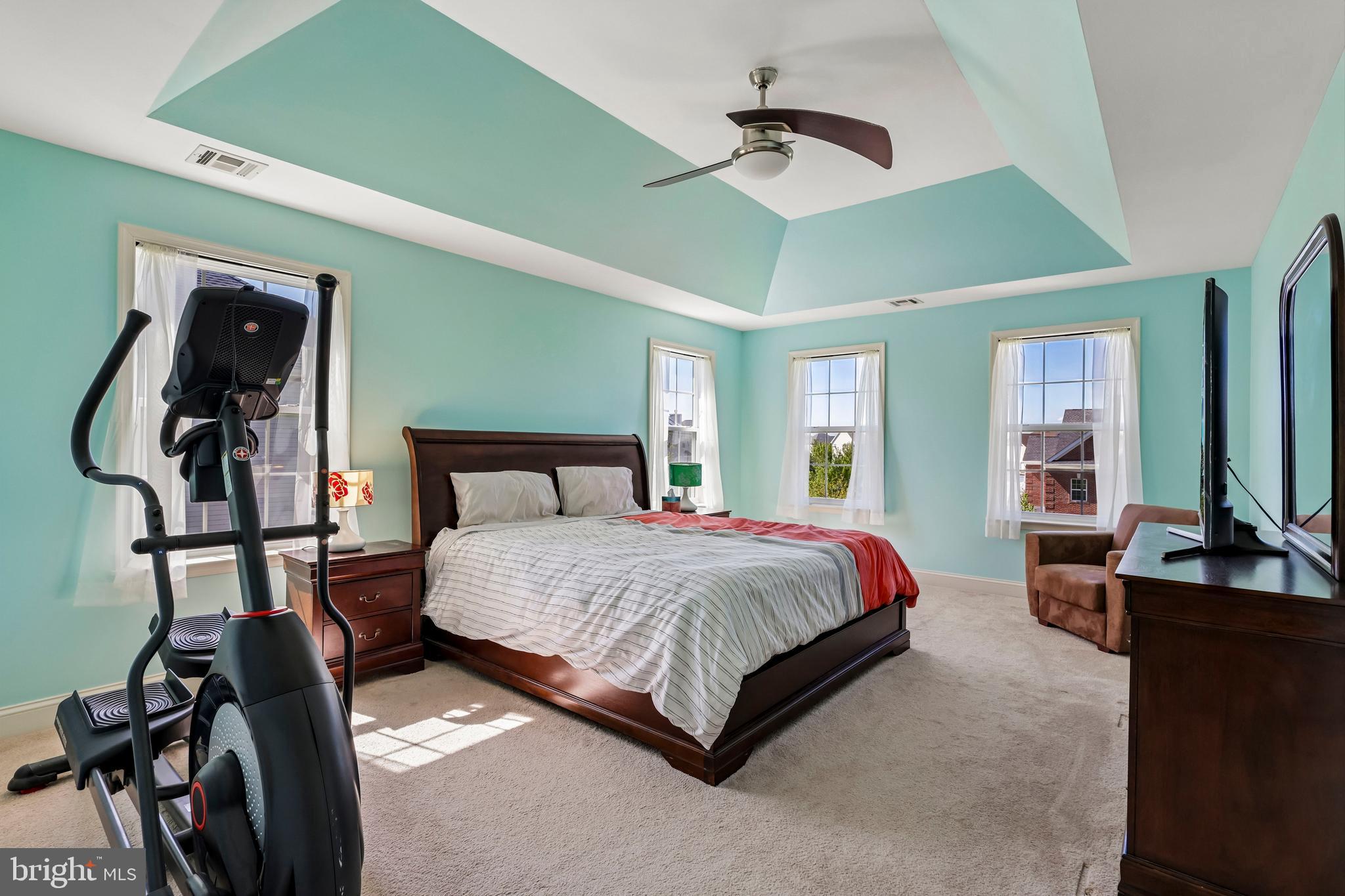 41 Emerald Road Robbinsville, NJ 08691 - Photo 31 of 69 Primary suite with tray ceiling