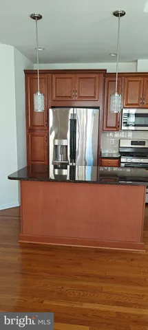 a view of a living room with furniture