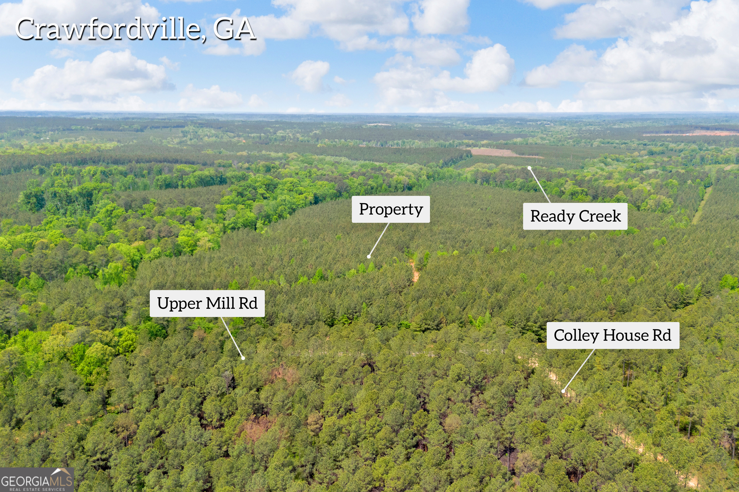 0 Upper Mill Road Northeast Crawfordville, GA 30631 - Photo 6 of 29 a view of a sign board with ocean view