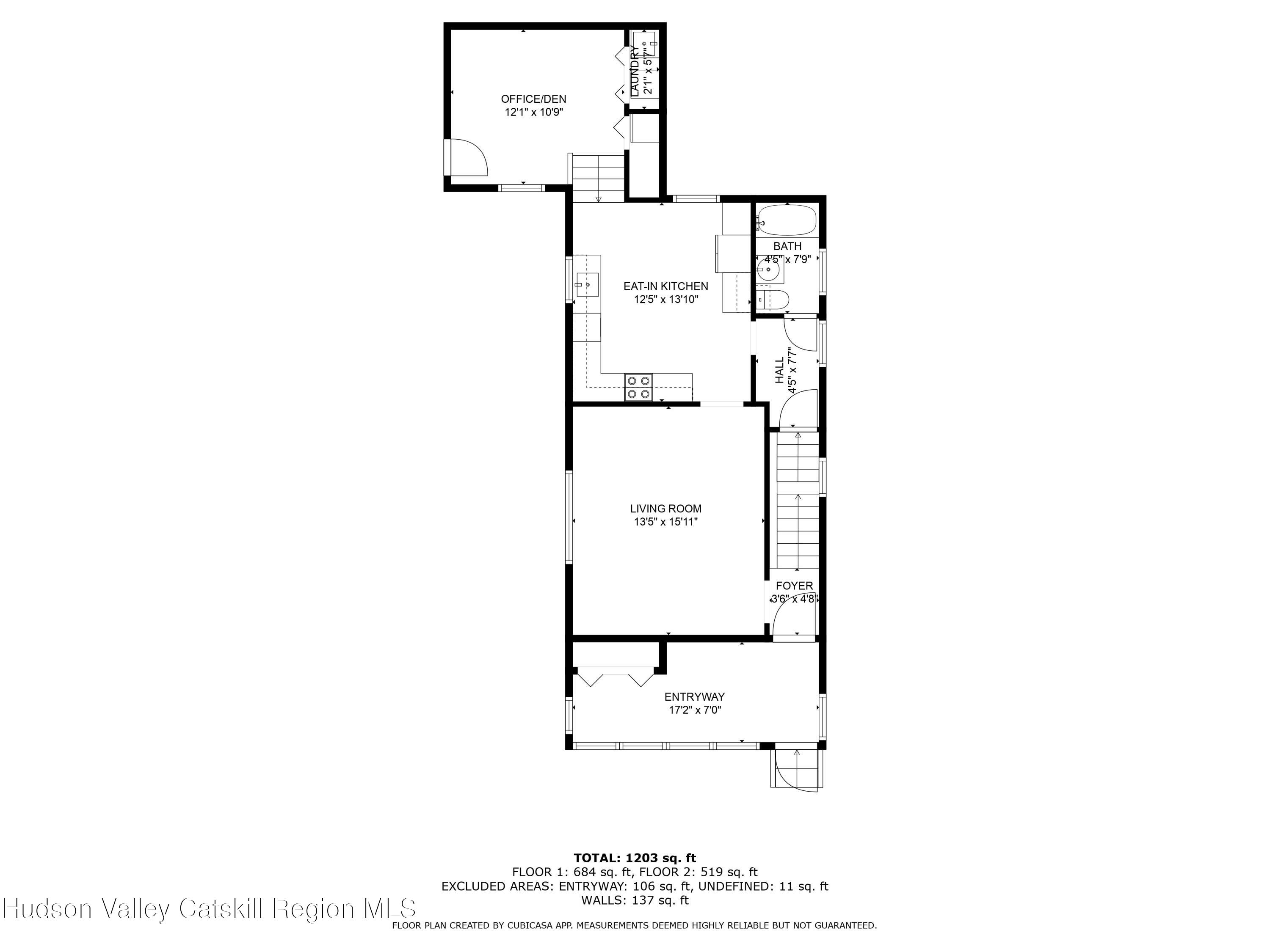7 Grove Street Cairo, NY 12413 - Photo 33 of 35 a picture of a floor plan