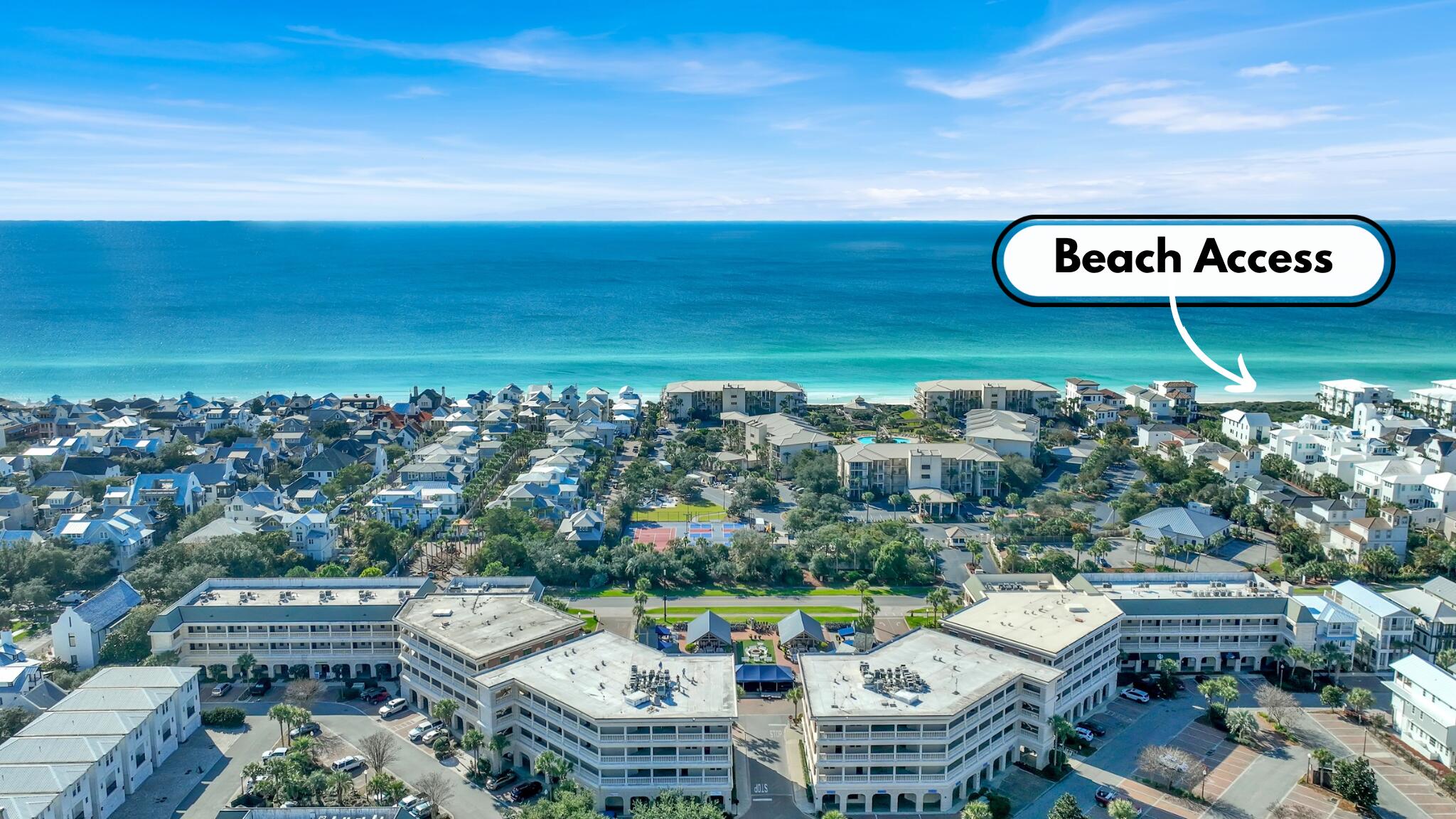10343 East County Highway 30A, Unit 412B Seacrest, FL 32413 - Photo 24 of 39 a view of a city with lots of residential buildings