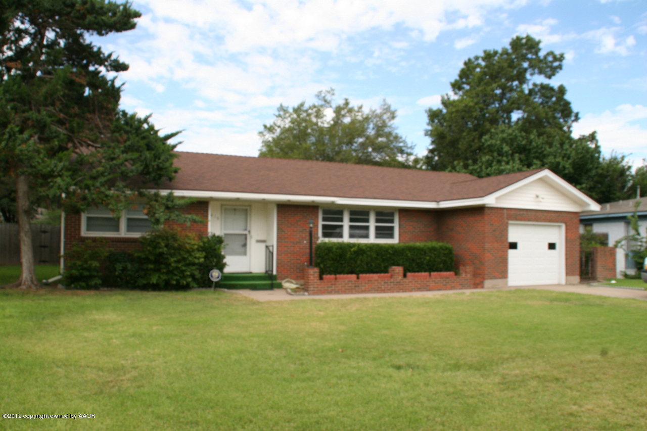 3416 Bristol Road Amarillo, TX 79109 - Photo 1 of 18 Front View