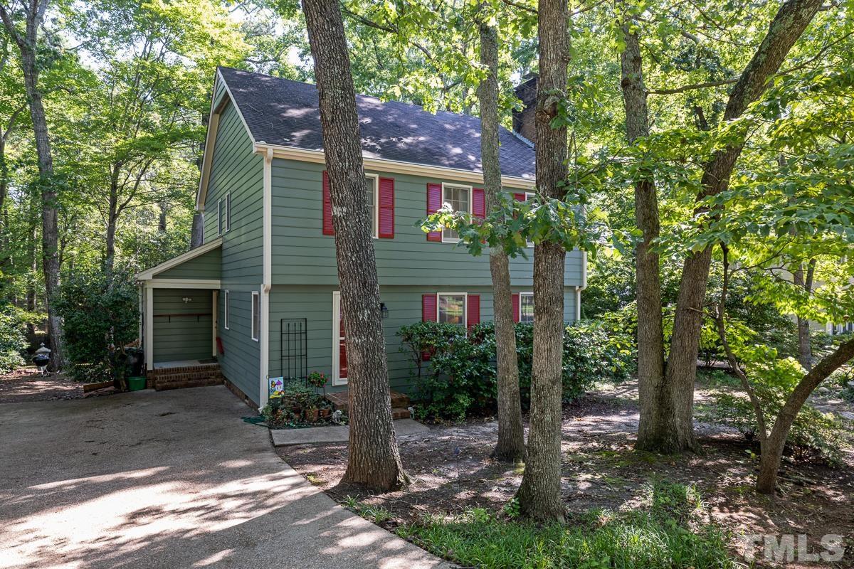 7320 Old Hundred Road Raleigh, NC 27613 - Photo 37 of 39 a front view of a house with garden