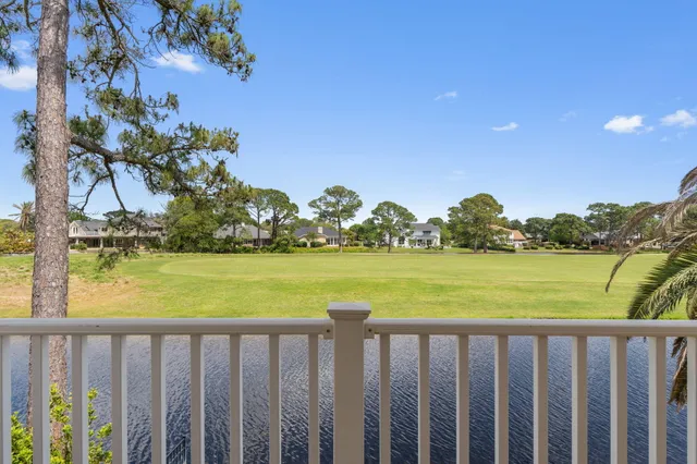 a view of ocean from a balcony