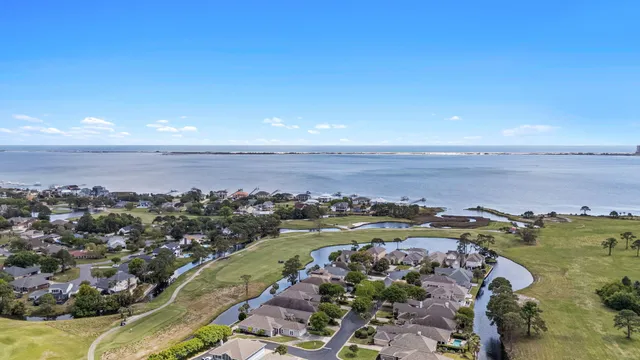 a view of a city with ocean view