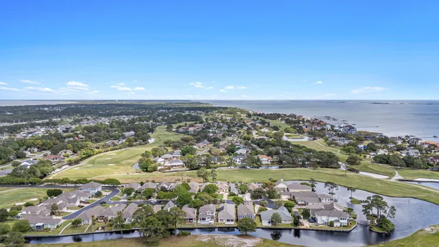 an aerial view of a city with lots of residential buildings
