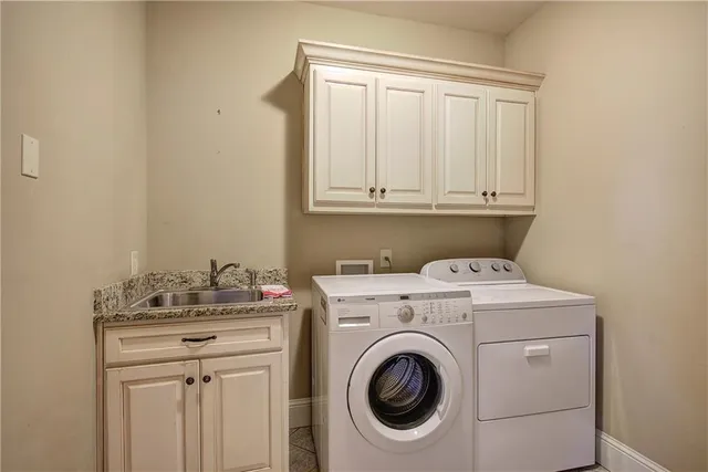 a view of a balcony with wooden floor