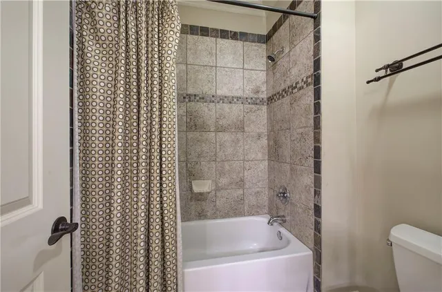 a view of a garden from a balcony