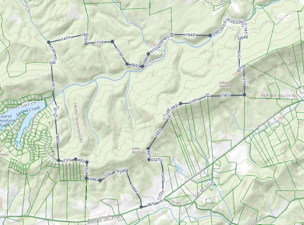 1 Reagan Valley Road Tellico Plains, TN 37385 - Photo 10 of 40 800 ac Reagan Valley Rd. Topo
