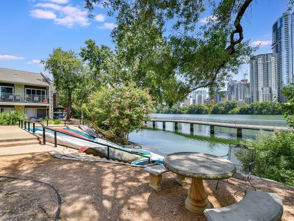 500 East Riverside Drive, Unit 169 Austin, TX 78704 - Photo 16 of 19 a view of a balcony with chairs
