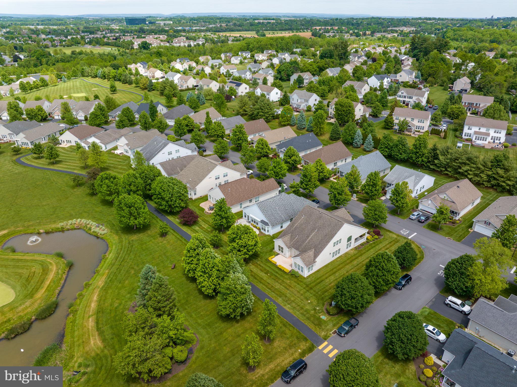 2040 Kingsview Road Macungie, PA 18062 - Photo 33 of 39 View with pond