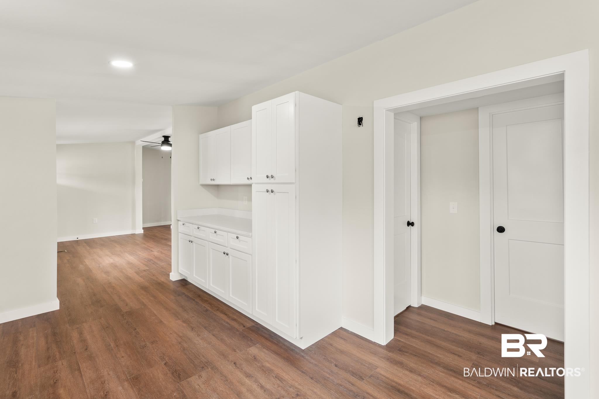 12645 Breman Road Elberta, AL 36530 - Photo 15 of 44 ecessed lighting, and dark wood-style flooring