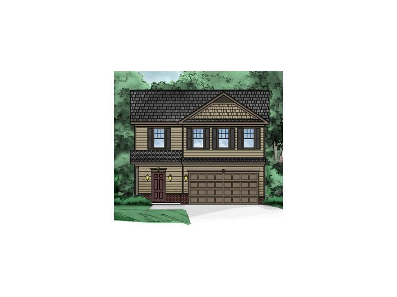 65 High Point Way Hiram, GA 30141 - Photo 1 of 1 Exterior Front. Our McGuire Floorplan - 3 BRs & 2 1/2 BAs