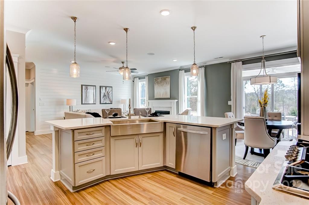 1006 Baldwin Drive Lancaster, SC 29720 - Photo 21 of 48 a kitchen with a sink a counter space appliances and cabinets