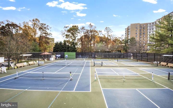 15115 Interlachen Drive, Unit 3812 Silver Spring, MD 20906 - Photo 42 of 46 a view of a tennis court