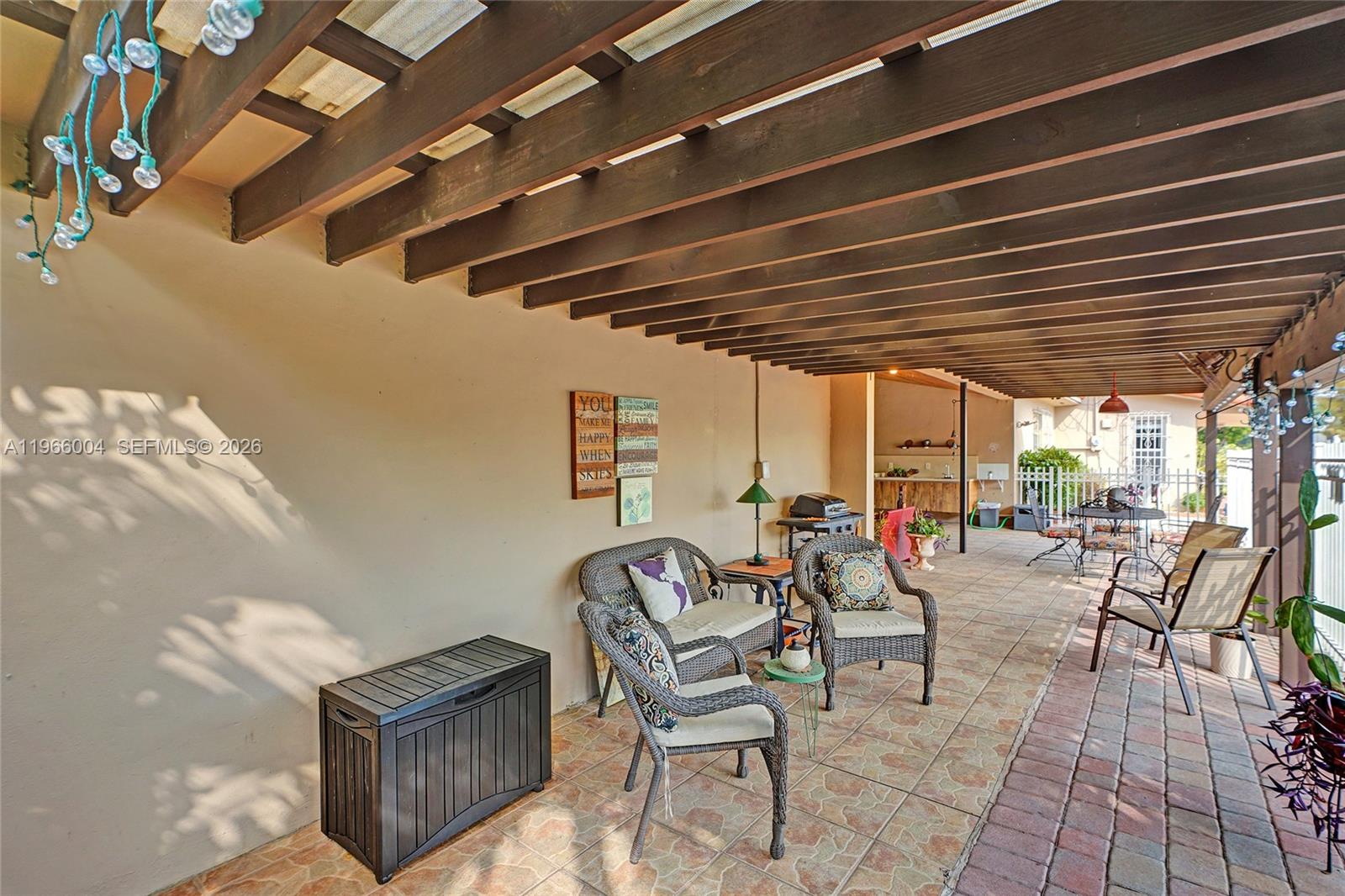 6501 Southwest 30th Street Miami, FL 33155 - Photo 11 of 36 ANOTHER VIEW OF TERRACE